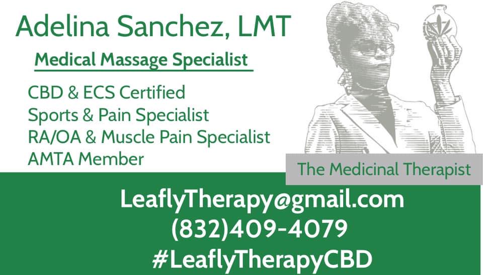 Medical Massage For MediCann Patients in Texas!